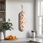 Mushroom Plastic Bag Holder, Reusable Grocery Bags Holder, Washable Hanging Shopping Bags Carrierfor Home Kitchen, Kitchens Housewarming Gifts, Kitchen Pattern Garbage Bag 51