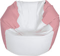 E-SeaRider Round Marine Beanbag (Medium, Multi) (White/Pink)