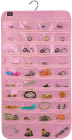 BB Brotrade Hanging Jewelry Organizer,Accessories Organizer,80 Pocket Organizer for Holding Jewelries