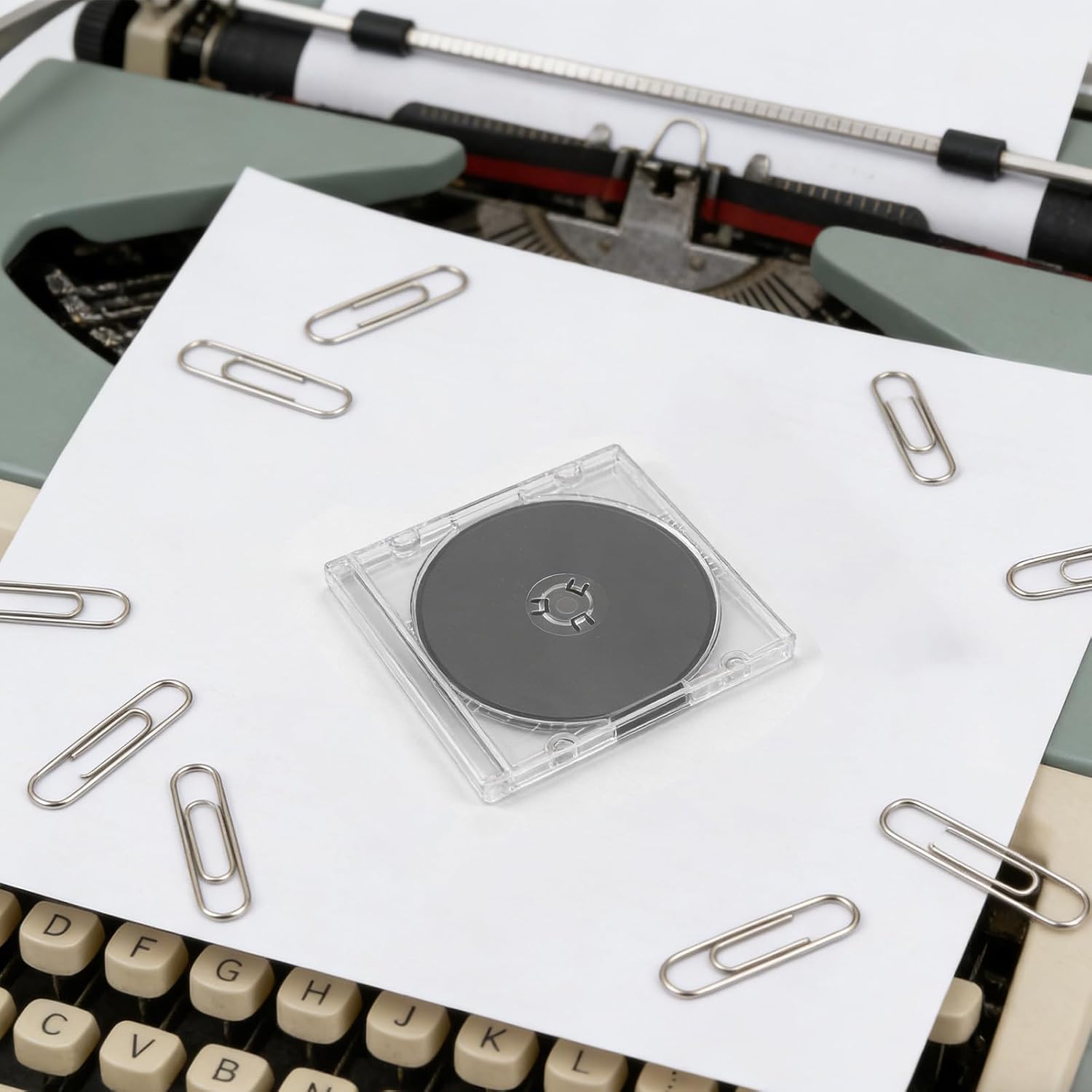 20pcs 8cm CD Jewel Case: Clear Plastic Mini CD Storage Box - Slim Protective Holder for 3-Inch Audio Discs Data Mini DVD Storage
