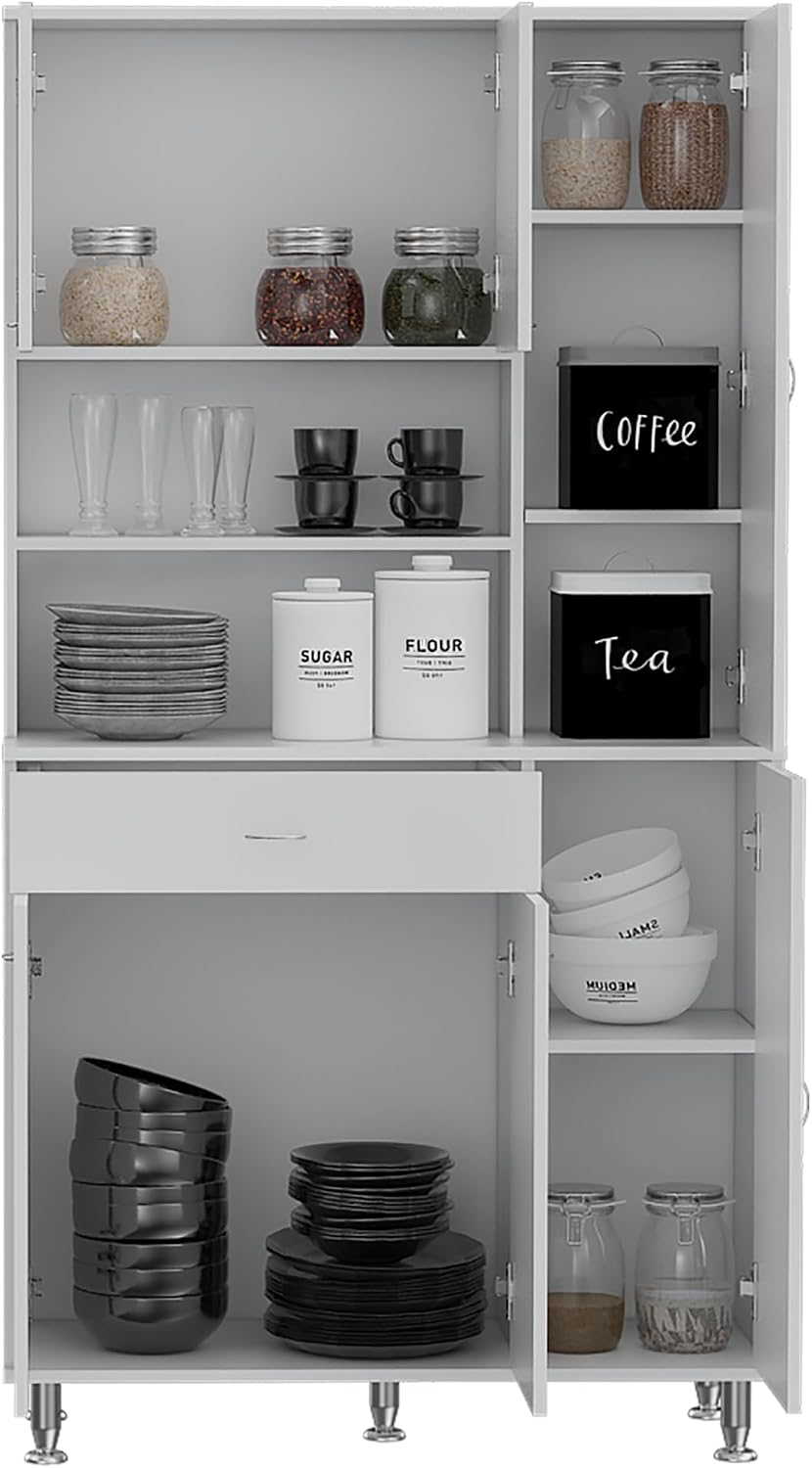 Kitchen Pantry Piacenza, Kitchen, White