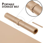 Cork Apricot Desk Mat - Dual-Sided Desk Pad for Office and Home - Desk Organization and Accessories - Ideal for Large Mouse Pad and Desk Mats on Top of Desks(31.5"x 15.7")