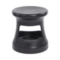 ECR4Kids Active Storage Wobble Stool, 15in Seat Height, Children's Furniture, Black