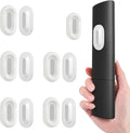 Magnetic Remote Control Holder Wall Mount, 5 Pack TV Remote Holder Wall Mount, Silicone Remote Organizer Magnetic Remote Holder for Bed, TV, Ceiling Fan and Air Conditioner (White)