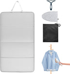 Steamer Board for Clothes with Ironing Glove, Stand for Steaming Clothes, Garment Steamer Pad Portable Ironing Board Included Lint Remover & Storage Bag for Suits Shirts Coats Portable Travel Home Use