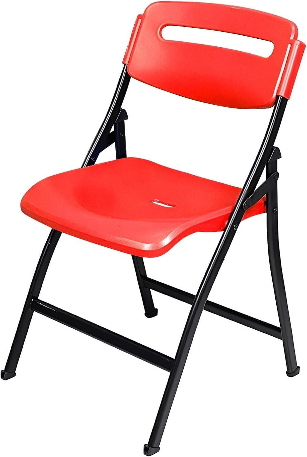 Folding Chairs, Portable Stacking Indoor Outdoor Seating for Home, Yard, Gard...