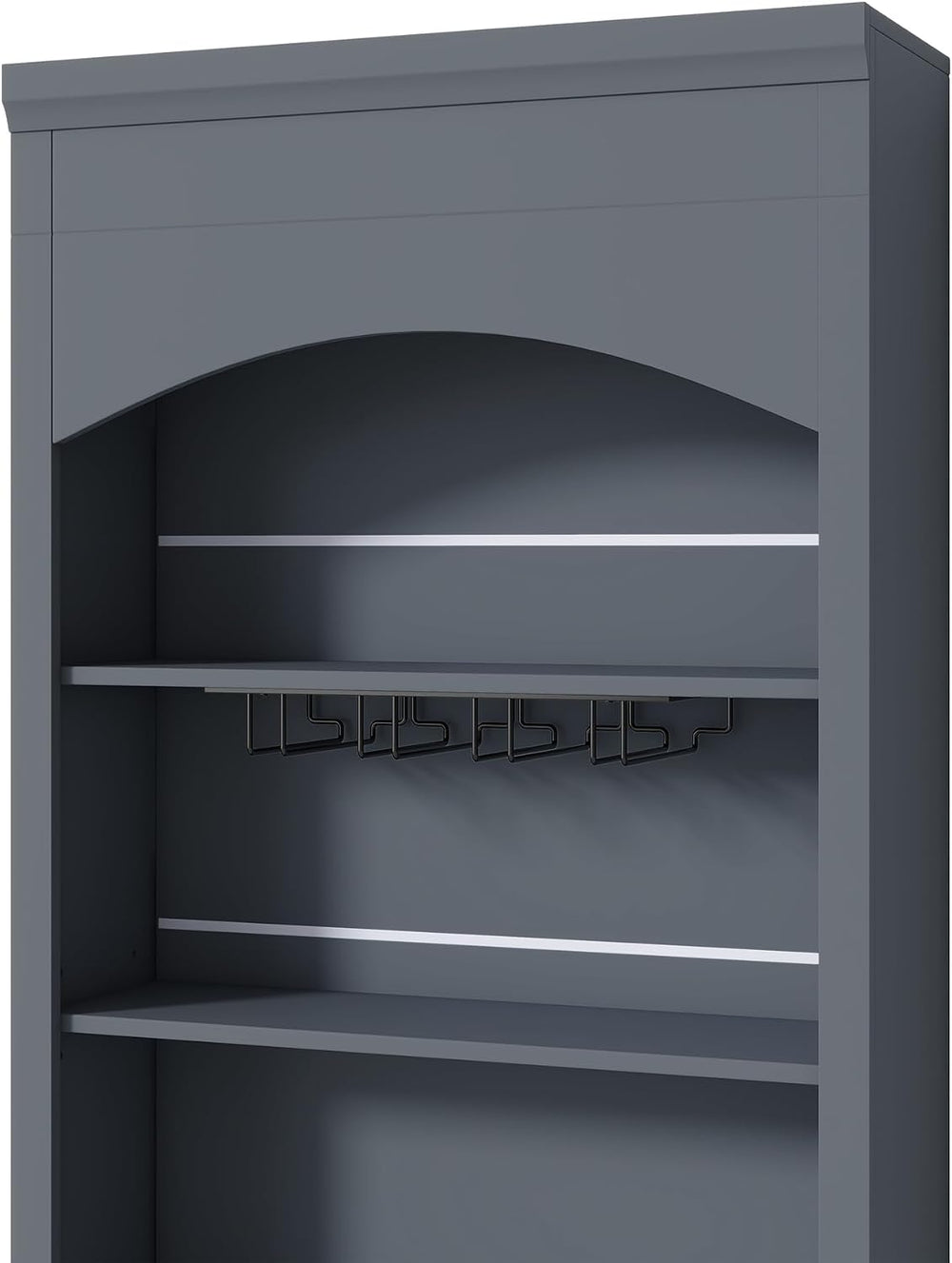 Modern 28.7x17.5x83.7 Inch Tall Kitchen Pantry Cabinet, Freestanding Hutch wi...