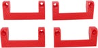 Fdit Premium 4 Piece Tape Measure Holder Set, Power Tool Ladder Storage Holder for Garage Organization, Workshop Accessories