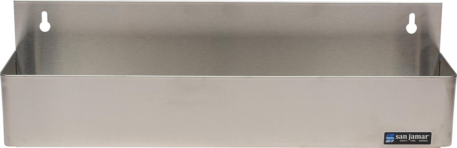 San Jamar Speed Rack Bottle Holder 5 Qt/LTR Bottles Stainless Steel B5522GR - 1 Each