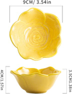 Small Rose Jewelry Dish, Ring Holder Dish, Ceramic Jewelry Tray | Keeps rings, earrings, coins, and keys easy to find on vanities or nightstands, and makes a sweet gift for moms and sisters