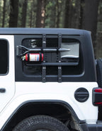 JOYTUTUS Rear Window Storage Molle Panel Kit Compatible with Wrangler JL 2018-2026(Hard Top Only), Wrangler Cargo Bracket for Recovery Traction Boards Gas Can Shovel Mount 2Pcs