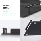 Bathroom Organizer Countertop,Counter Decorative Tray Cosmetic Organizer,Countertop Storage Shelf for Bathroom, Kitchen, Living Room, Bedroom, Dressing Table (2 Counts)