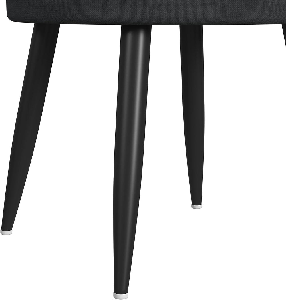 Picket House Furnishings Nebula Round Smart End Table in Black