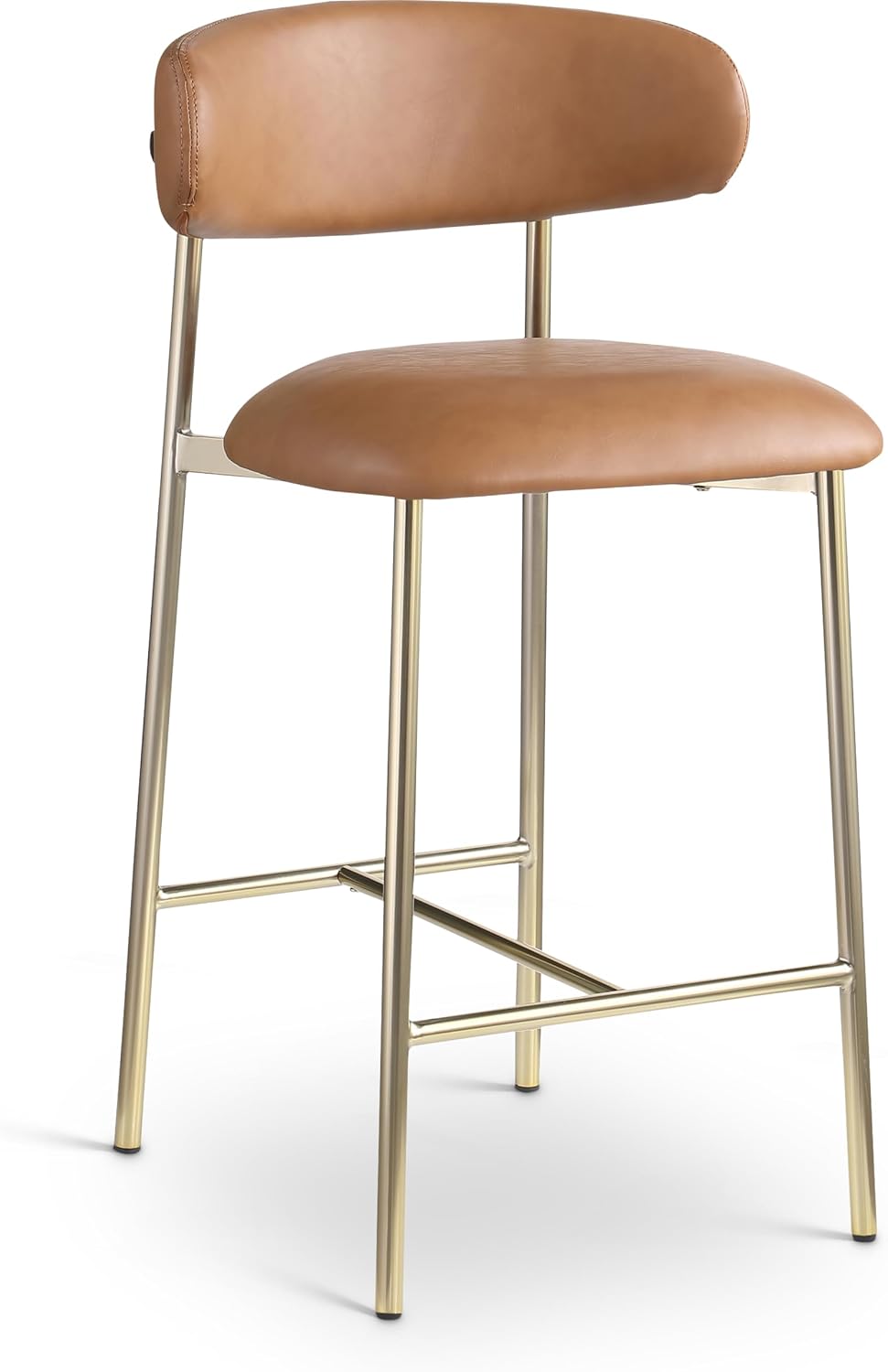 Meridian Furniture 995Cognac-C Lupita Collection Modern | Contemporary Counte...