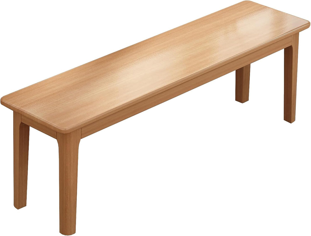 63" Dining Bench for 6-8 Person Solid Wood,Entryway Bench,Window Bench,w...
