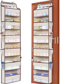 WishJazz Over the Door Organizer, 6 Shelf 50 lbs Load door organizer hanging, No Tilt Closet Organizers and Storage for Bathroom, Bedroom Nursery Newborn, Baby Necessities, Kitchen, Craft Storage