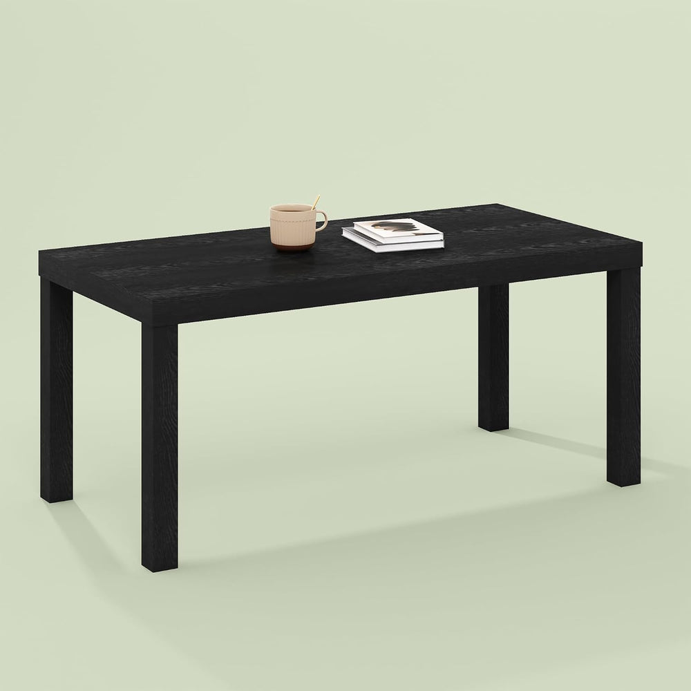 Bayan Coffee Table, Square Side Table or Small Spaces, Living Room, Black | 1...