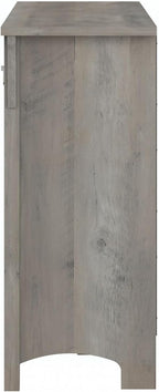 Bush Furniture Salinas Accent Storage Cabinet with Doors in Driftwood Gray