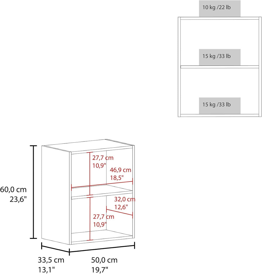 Modern Minimalist Wall Cabinet, with 1 Door and 2 Shelves, Storage Locker for Kitchen Hallway Closet,for Kitchen Home