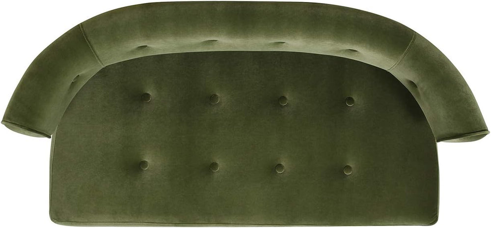 Jennifer Taylor Home Jared Roll Arm Tufted Bench Settee with Back