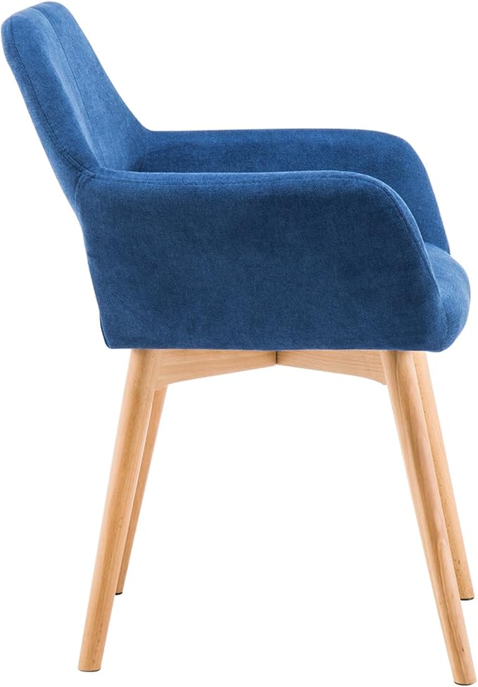 Mid Century Modern Dining Chairs Set of 6 & 4 & 2 Comfy Accent Chair ...