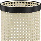 Umbrella Rack Decorative Canes Walking Sticks Holder Storage Bucket for Restaurant Hotel Office Doorway, Beige