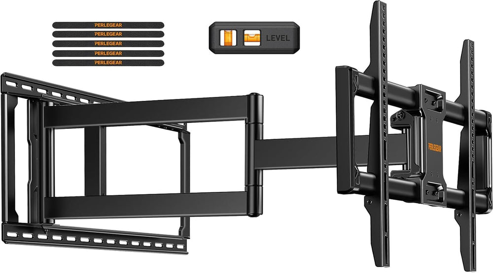 Perlegear Long Arm Full Motion TV Wall Mount for 42–97 Inch TVs up to 150 lbs...