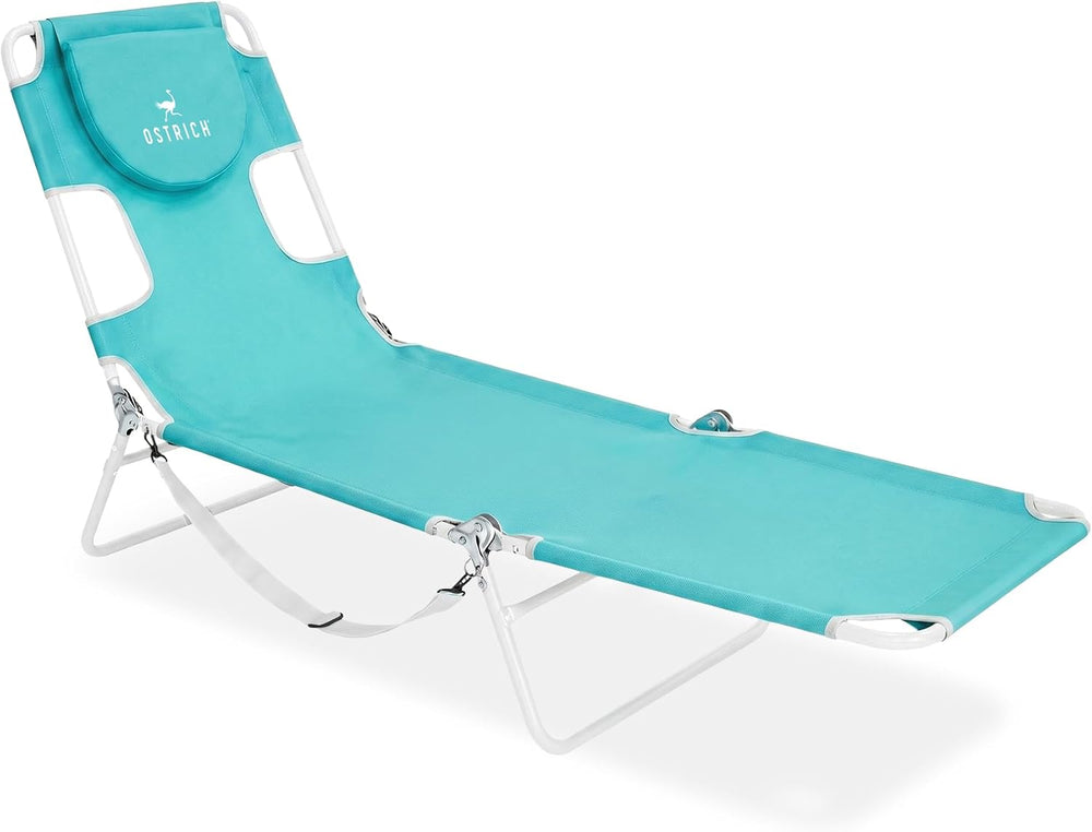 Ostrich The Original Chaise Lounge 72"x22" Portable Reclining Loung...