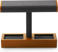 Oirlv Solid Wood Watch Display Stand T-bar Watch Stand for Men and Women Jewelry Accessory Organizer for Store and Home(SM19202)