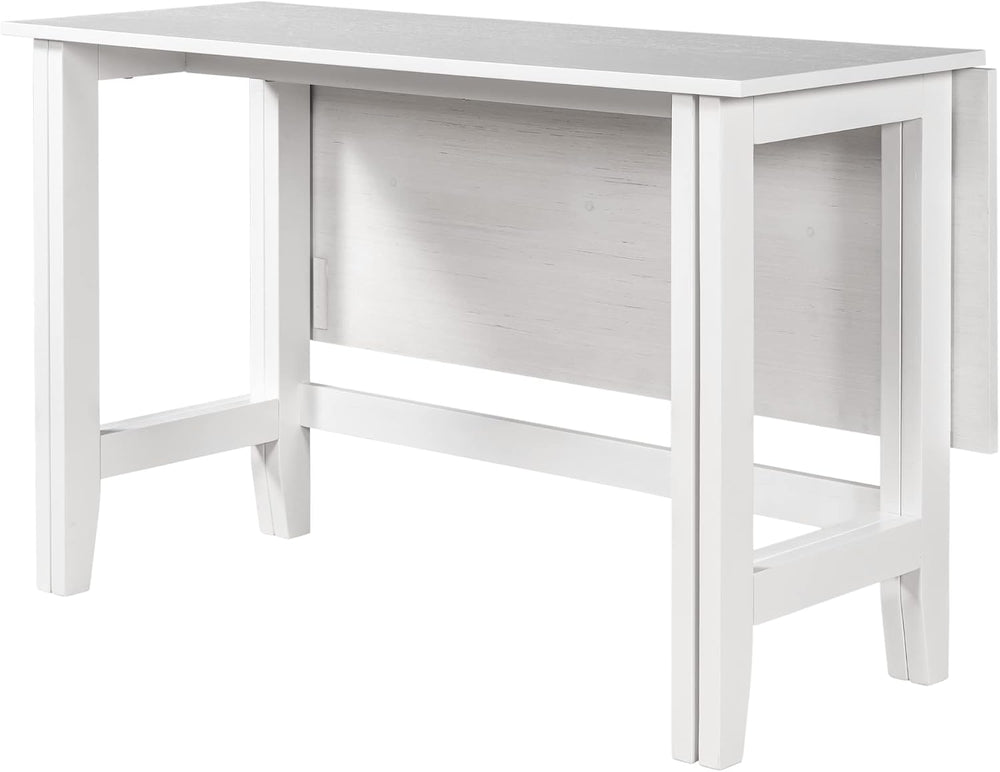 GDFStudio Marford 47" Extendable Dining Table, Modern Rectangular Kitche...