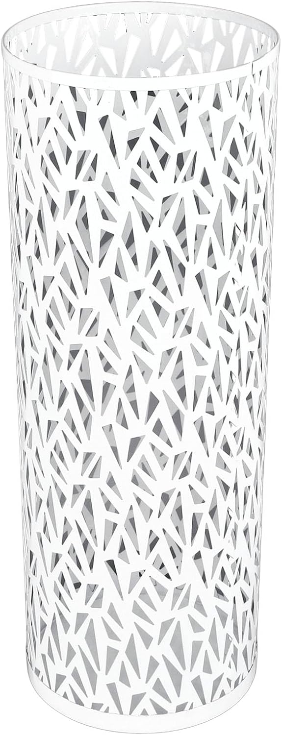 Ymiko Umbrella Stand Metal Round Holder Storage Rack Indoor for Home Hotel Entryway S 36x18x72in Compatible with Umbrellas
