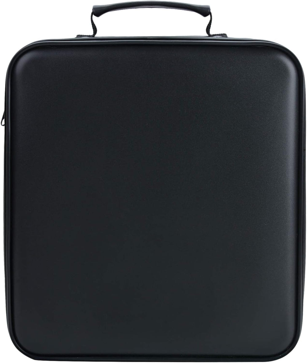 CD Case DVD Holder Storage: 320 Capacity DVD Cases Organizer Plastic Carrying...