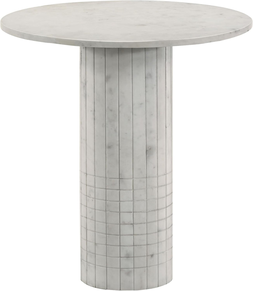 Coaster Home Furnishings Astoria 3-piece Marble Coffee and End Table Set White