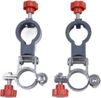 Umbrella Holder Clips Set of 2 for Beach and Fishing Chairs, Compact Design with Adjustable Features in Aluminum Alloy (foldable)