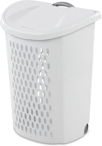 Wheeled Hamper Adult, White