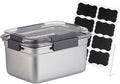 Cheese Container for Refrigerator,Cheese Stainless Steel Container with Lids,Deli Meat Saver, Non Toxic Airtight Storage Container for Stackable Sliced Grated,Shredded,Cheddar Cheeses Holder