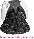 Unique Skeleton Shaped Controller Organizers Stable Structure Soft Rubber Construction Gaming Gear Storage Skull Shaped Headsets Phone Holder