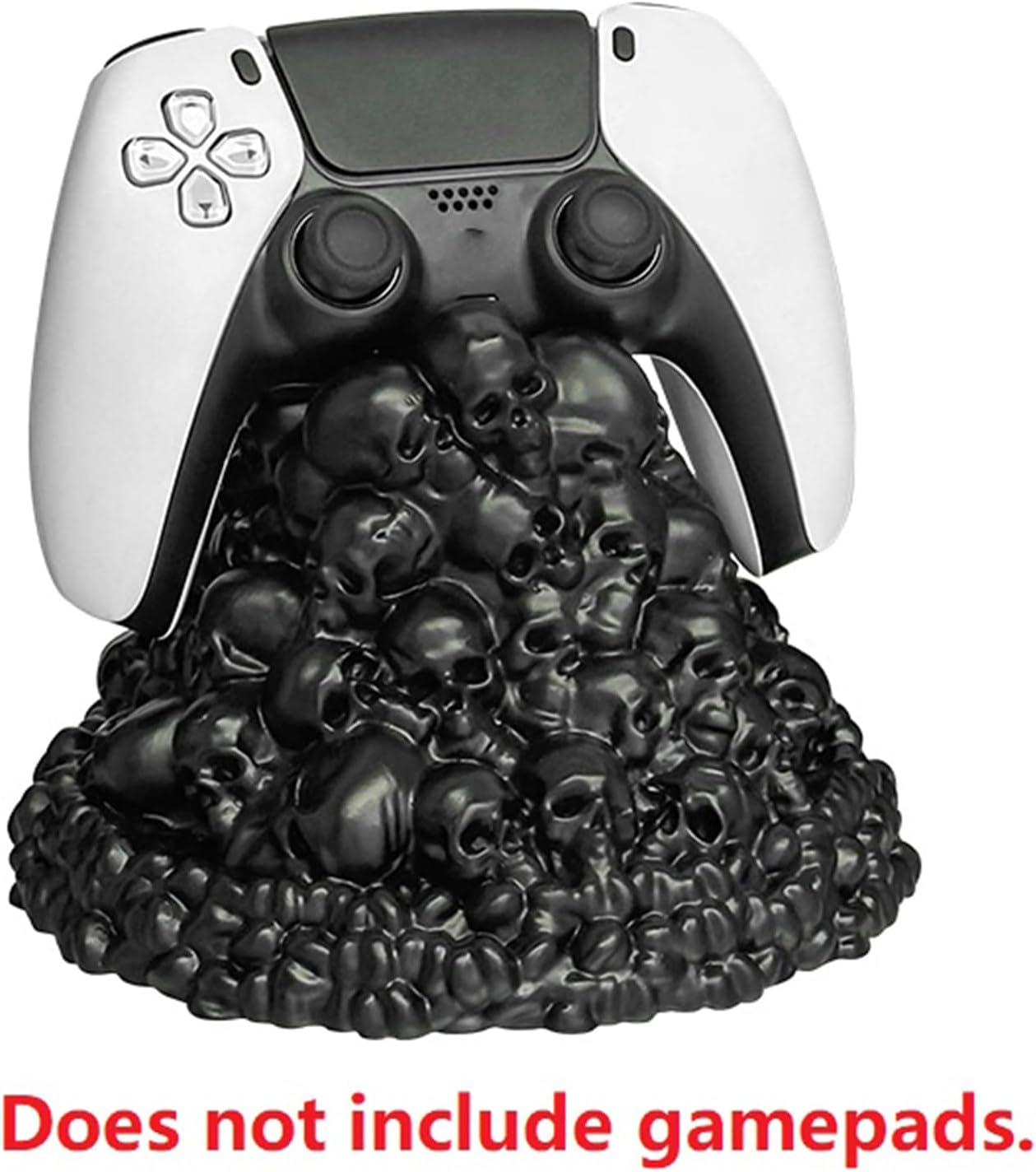 Unique Skeleton Shaped Controller Organizers Stable Structure Soft Rubber Construction Gaming Gear Storage Skull Shaped Headsets Phone Holder