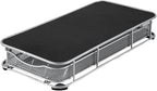Restaurantware Restpresso 14.8 x 7.3 x 2.4 Inch Coffee Capsule Drawer 1 Heavy-Duty Pod Drawer - Holds 40 Nespresso Capsules Grip Top Iron Espresso Pod Organizer Mesh Tray Pods Not Included