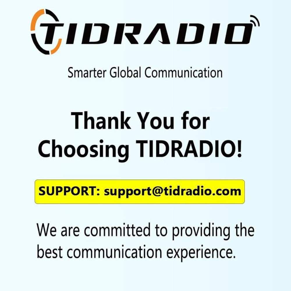 TIDRADIO TD-H9 10W GPS/APRS GMRS Handheld Radio, APP/Web Programming, Bluetot...