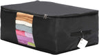 Clothing Pillow Beddings Blankets Organizer Storage Containers With Zippers,Breathable and Moistureproof.
