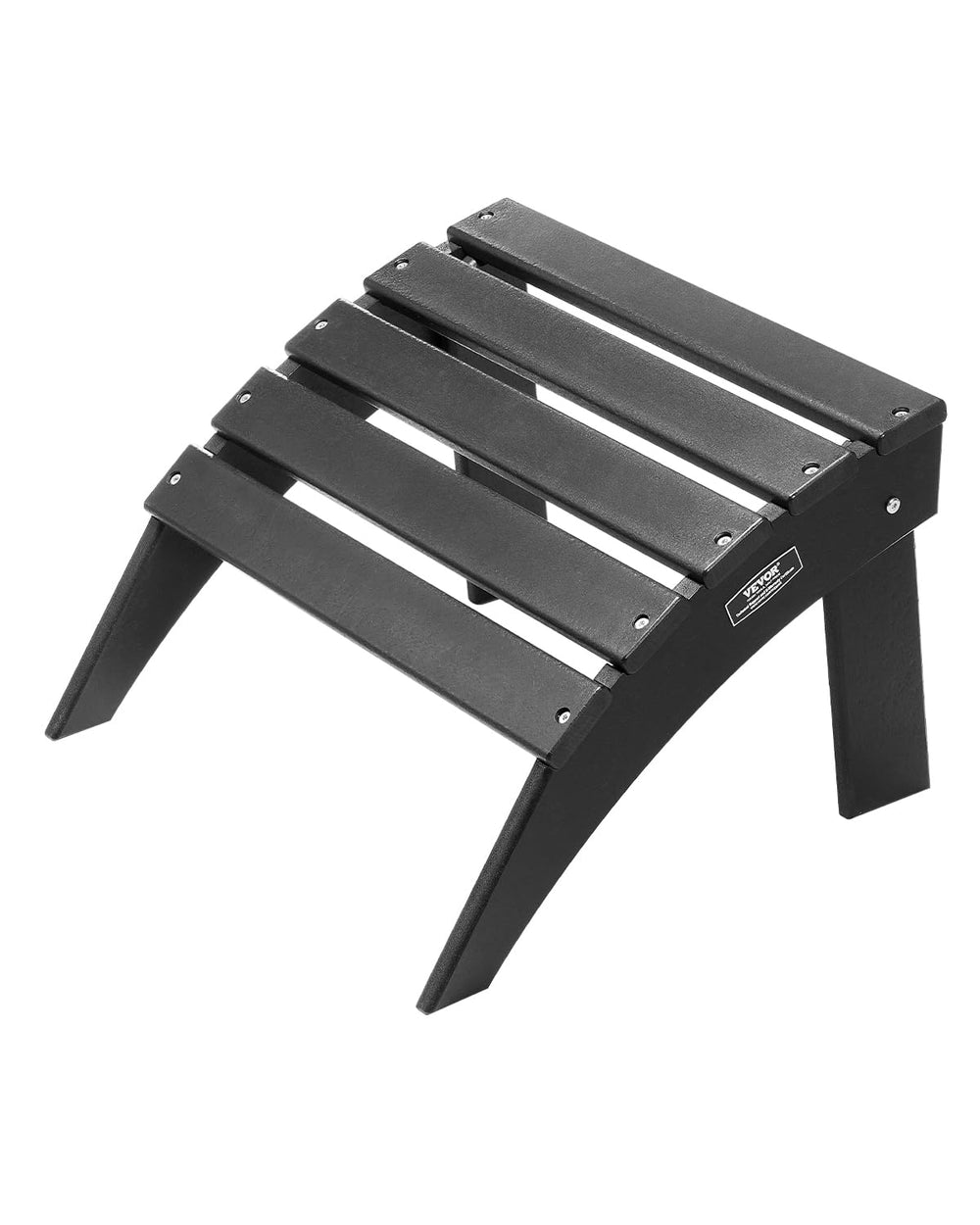 VEVOR Adirondack Ottoman, 18.7L x 19.7W x 13H Inch HDPE Plastic Folding Adiro...