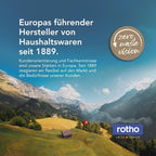 Rotho Set of 3 Country 18 Litre, White, A4/18 Liter (36,8 x 27,8 x 19,1 cm)