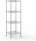 21" Deep x 24" Wide x 74" Height Wire Shelving Kit | 4-Tier | NSF Commercial Storage Rack Unit