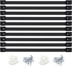 DGSL Magnetic Tool Holder Strip 10 Pack, 18 In Heavy Duty Tool Organizer Magnetic Strip, Tool Magnet Bar For Garage Tool Organization