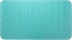 Silicone Dish Drying Mat for Multiple Usage,Easy clean,Eco-friendly,Heat-resistant Silicone Mat for Kitchen Counter or Sink,Refrigerator or Drawer Liner Mint 4XL 32 inches x 18 inches