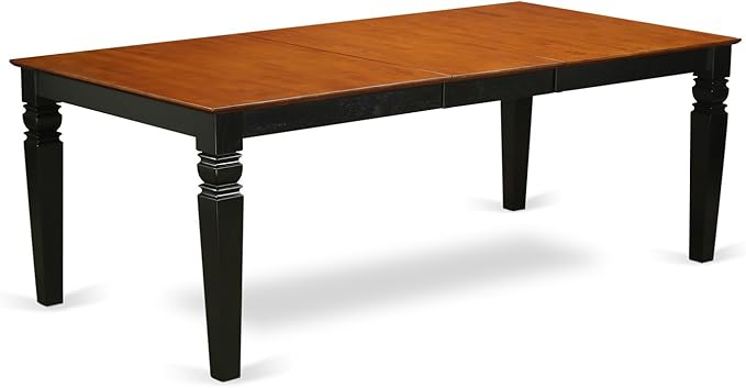 East West Furniture LGKE5-BCH-LC 5 Piece Dinette Set for 4 Includes a Rectang...