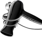 Bathroom Hair Dryer Holder Hair Care Tools Holder Wall Mount Chrome Finished Stainless Steel