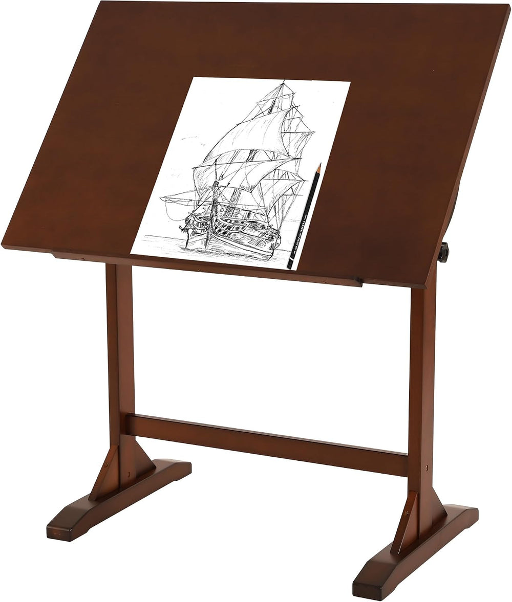 VISWIN Wood Drafting Table for Adults, 24'' x 35" Drawing Table ...