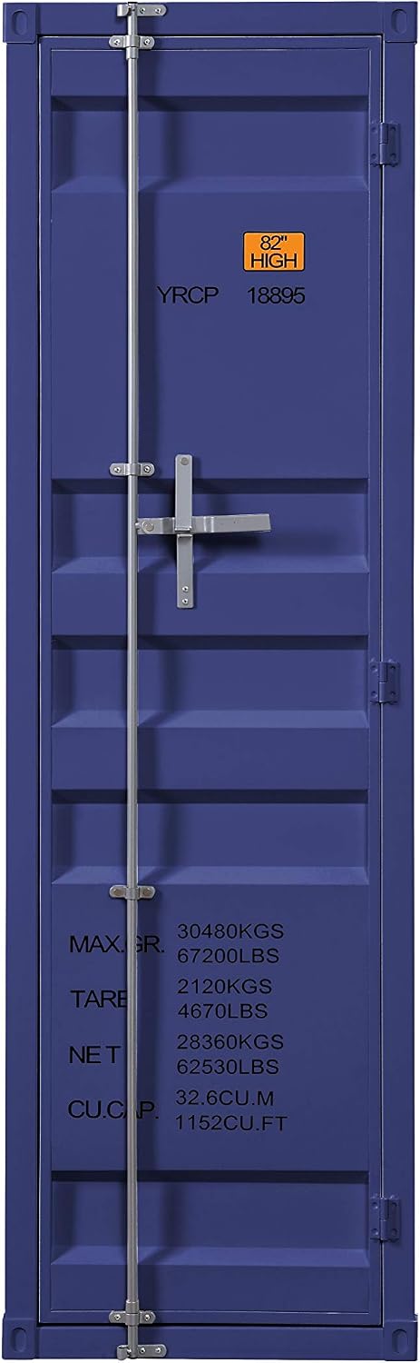 Acme Cargo Wardrobe with 1 Door in Blue